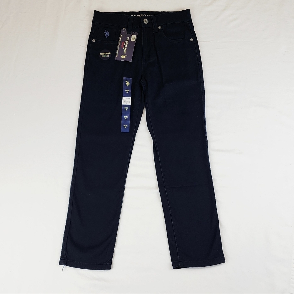 U.S Polo Assn. Navy Twill Straight Pants